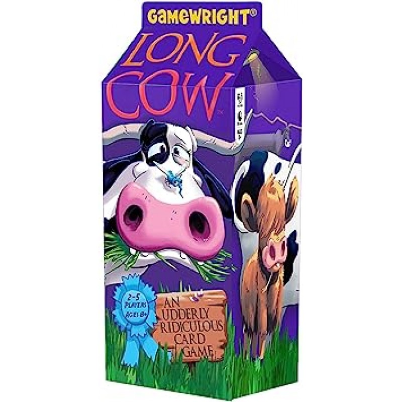 Gamewright Long Cow - 우스꽝스러운 카드 게임