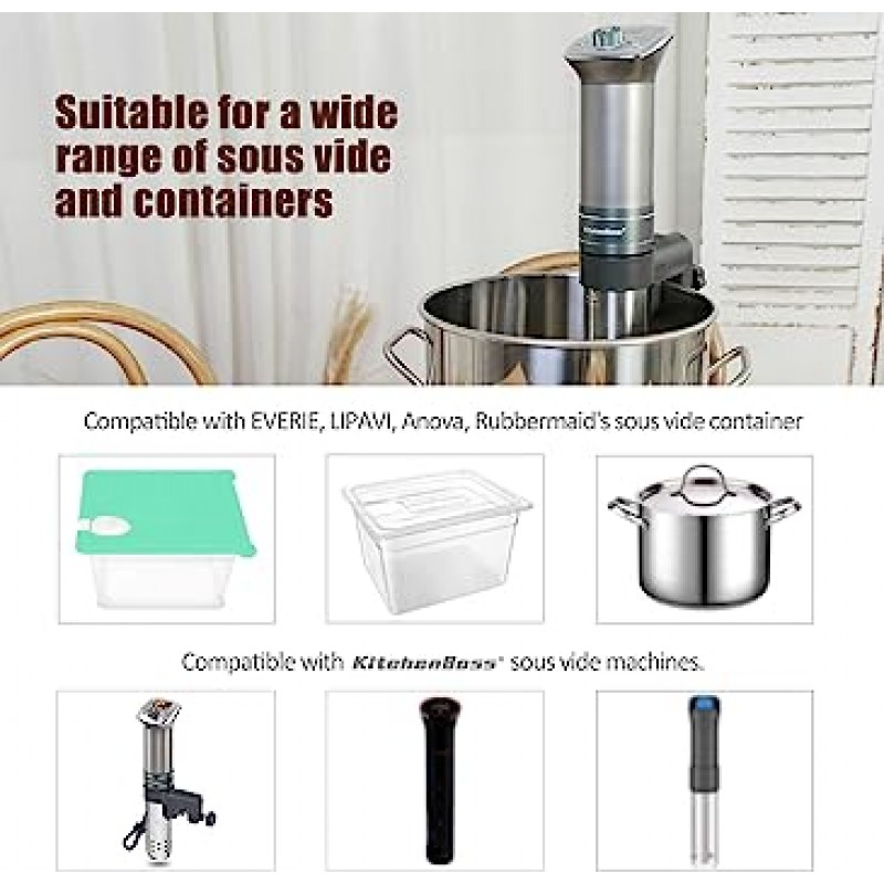 Sous Vide 브래킷 클램프 교체: KitchenBoss Sous Vide 쿠커 고정 브래킷