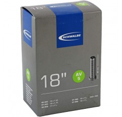 Schwalbe 자전거 튜브 18인치 x 1.75-2.35인치 SV 40mm