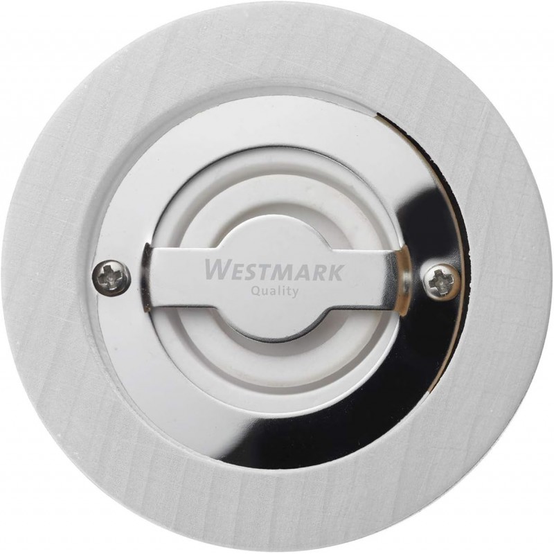 웨스트마크 클래식 소금 후추 그라인더 세라믹 화이트 5.5 x 5.5 x 25 cm