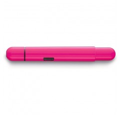 Lamy pico 288 볼펜 색상 네온 핑크의 혁신적인 금속 펜, 대용량 리필 포함 선폭 M
