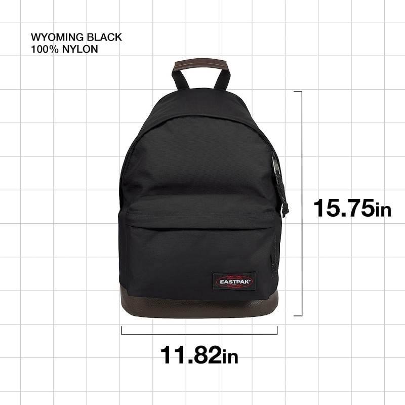 EASTPAK 이스트팩 남녀공용 와이오밍 백팩 나일론 레저 백팩 블랙 24L