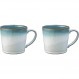 Denby 덴비 Azure Haze 2피스 대형 머그 세트 400ml