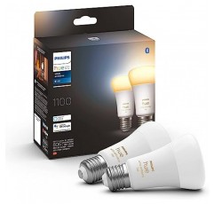 Philips Hue  필립스 휴 화이트 앰비언스 E27 전구 더블 팩 75W  2 x 800lm