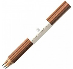 파버카스텔 Faber-Castell 118637 연필 B펜 Graf von 3조각 브라운