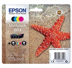 EPSON 603 불가사리 4색 멀티팩 잉크 카트리지