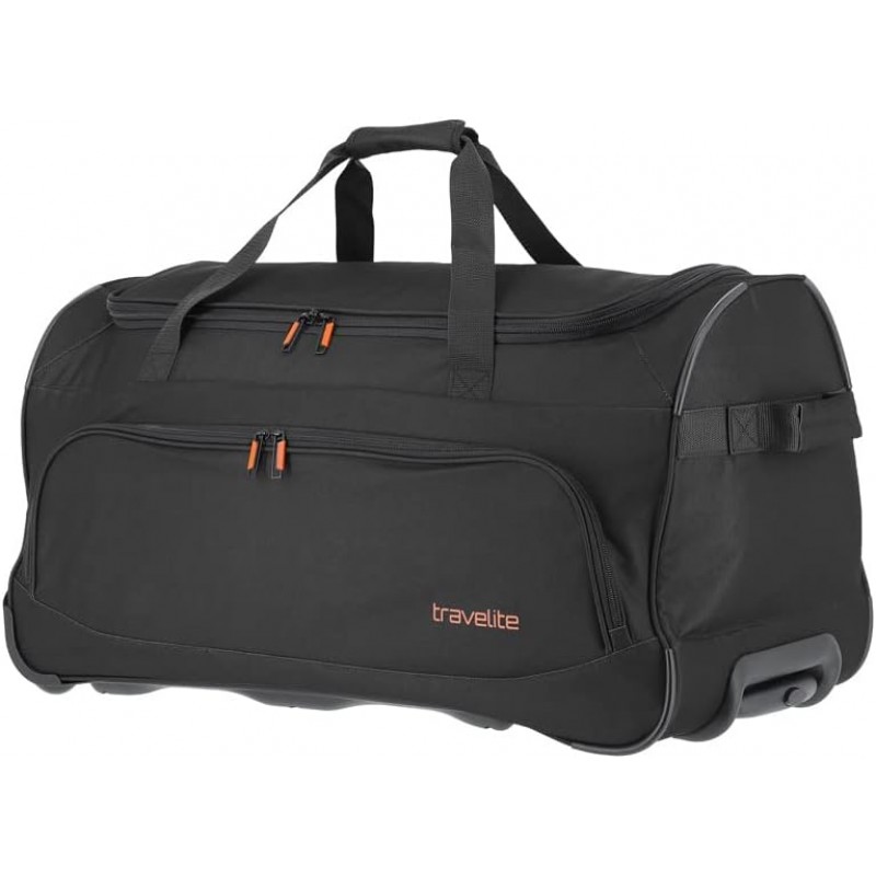 트래블라이트 Travelite Basics Fresh Duffle 71 cm 여행용 트롤리 가방 L 블랙