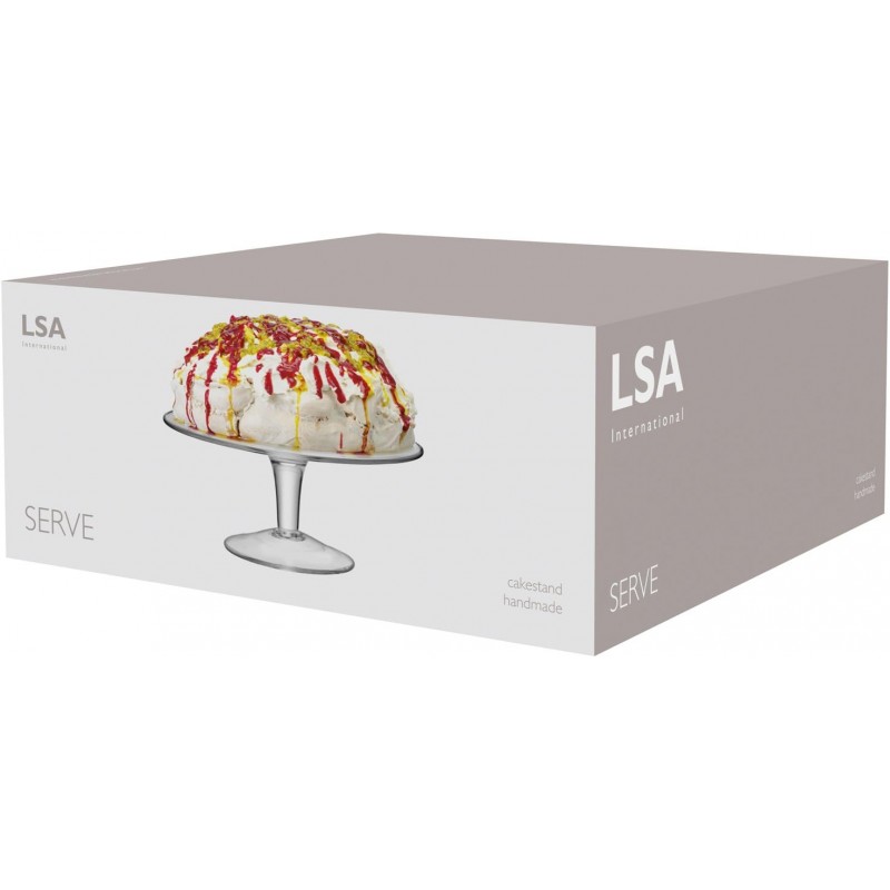 LSA International 인터내셔널 서브 트레이 케이크 디저트 스탠드 31cm