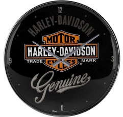 노스텔지어 아트 레트로 벽시계 Harley Davidson 대형 주방 시계 빈티지 디자인 장식 직경 31cm