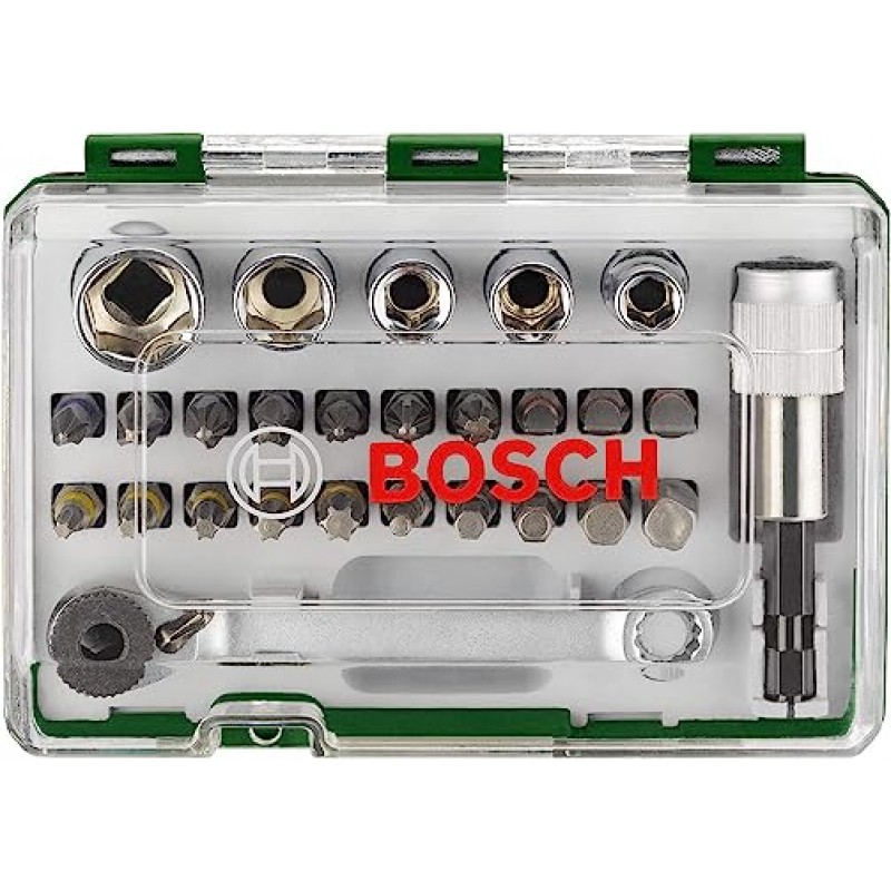 Bosch 스크루드라이버 비트 및 래칫 세트 액세서리 드릴 공구 부품 2607017160