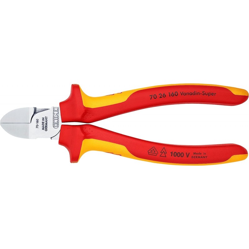 Knipex 크니펙스 70 26 160 절연니퍼 대각선 커터 160mm