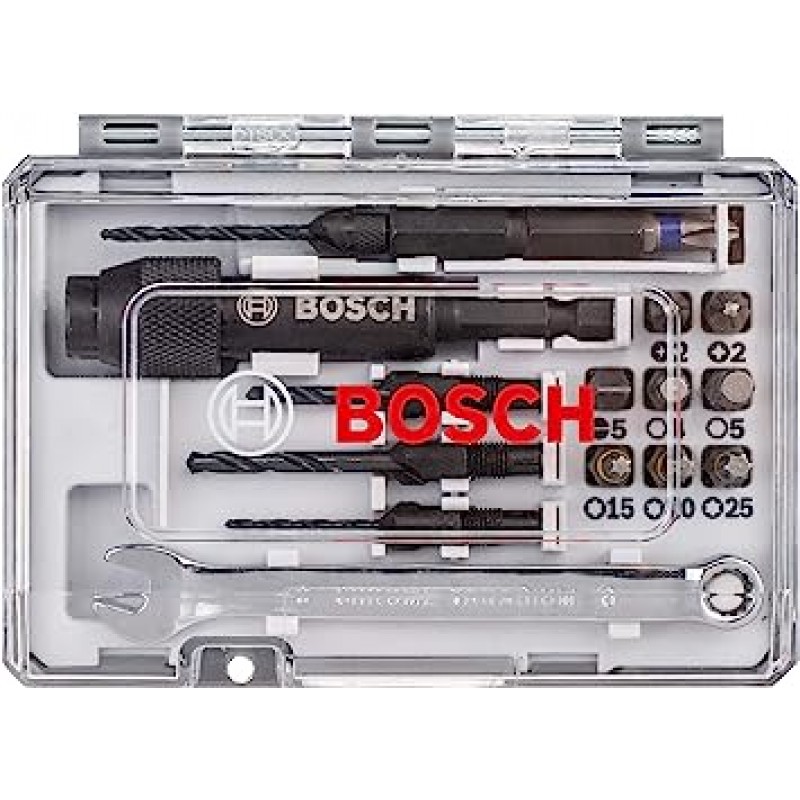Bosch 스크루드라이버 비트 세트 20피스 드릴링 나사 고정용 액세서리