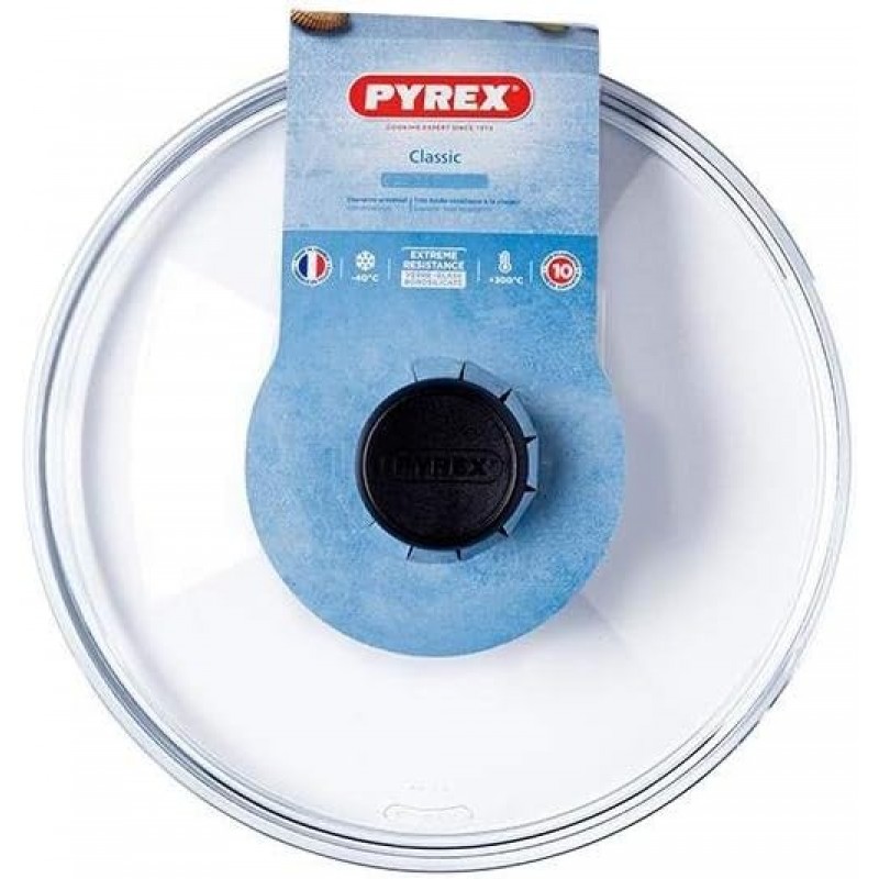 Pyrex 4937232 유리 냄비 뚜껑 24cm 투명