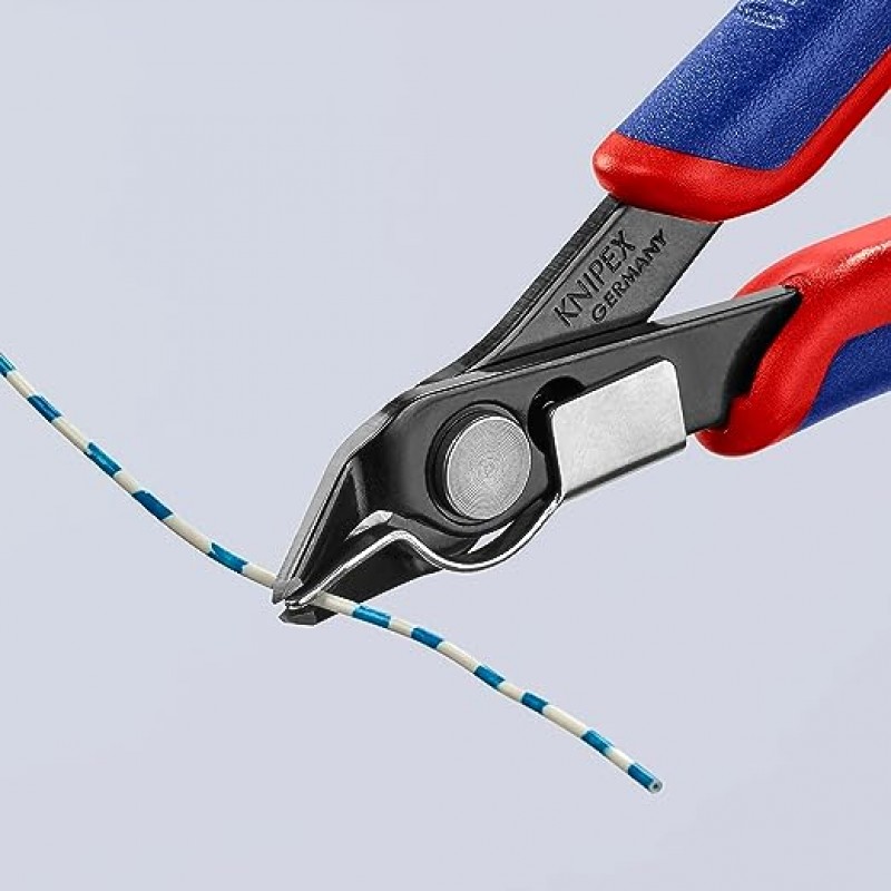 KNIPEX 전자식 슈퍼 닙(125mm) 다중 구성요소 슬리브로 광택 처리 78 91 125