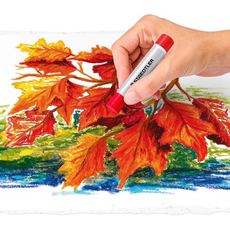 Staedtler Karat 2420 C48 오일 파스텔 판지 상자 케이스 48가지 색상 세트