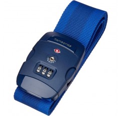 Samsonite 샘소나이트 수화물 스트랩 러기지 캐리어 밸트 여행용 액세서리 블루