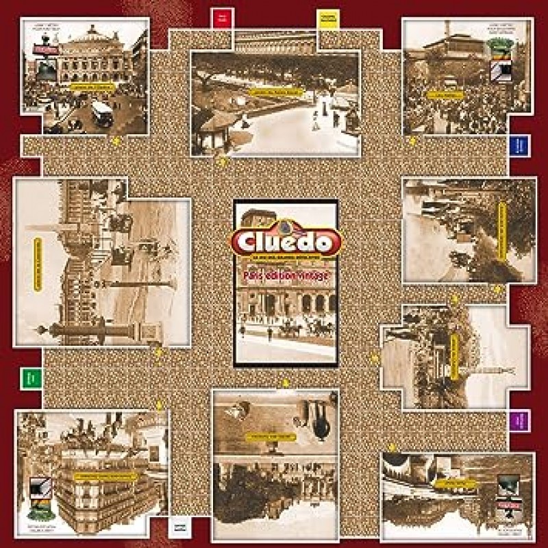 WINNING MOVES 0579 CLUEDO MEUTRE AU LOUVRE 루브르 박물관 보드게임