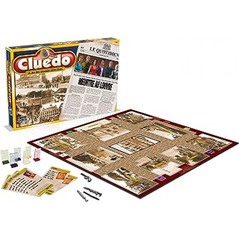 WINNING MOVES 0579 CLUEDO MEUTRE AU LOUVRE 루브르 박물관 보드게임