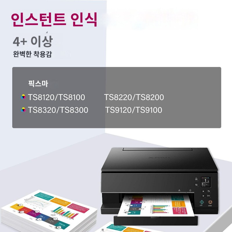 Canon 280 281 PGI-280XXL CLI-281XXL 잉크 281 280 Pixma 용 ONLYU 호환 잉크 카트리지 교체