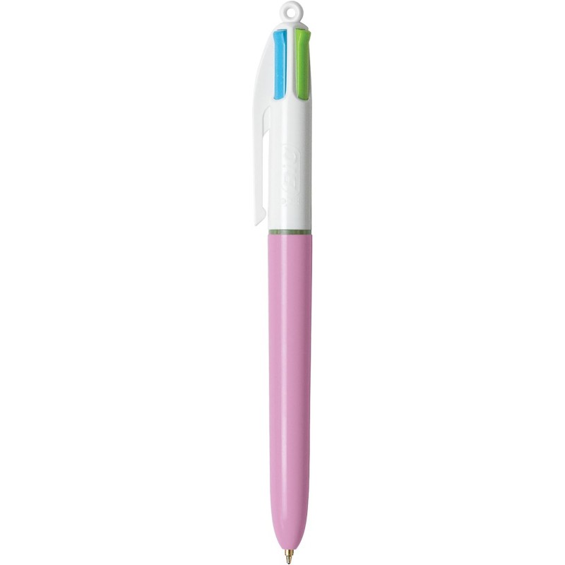 BIC 패션 볼펜, 미디엄 포인트(1.0mm)- 라벤더 4개