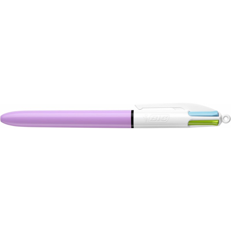 BIC 패션 볼펜, 미디엄 포인트(1.0mm)- 라벤더 4개