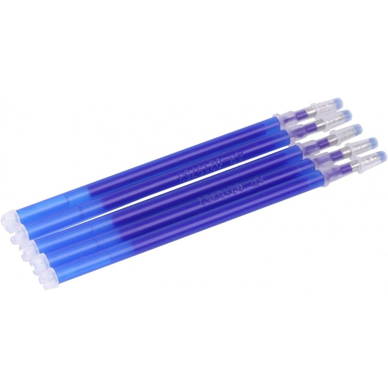 100 Pcs 열 지울 수있는 패브릭 리필 패치 워크 마킹 펜 자수를위한 고온 사라지는 잉크