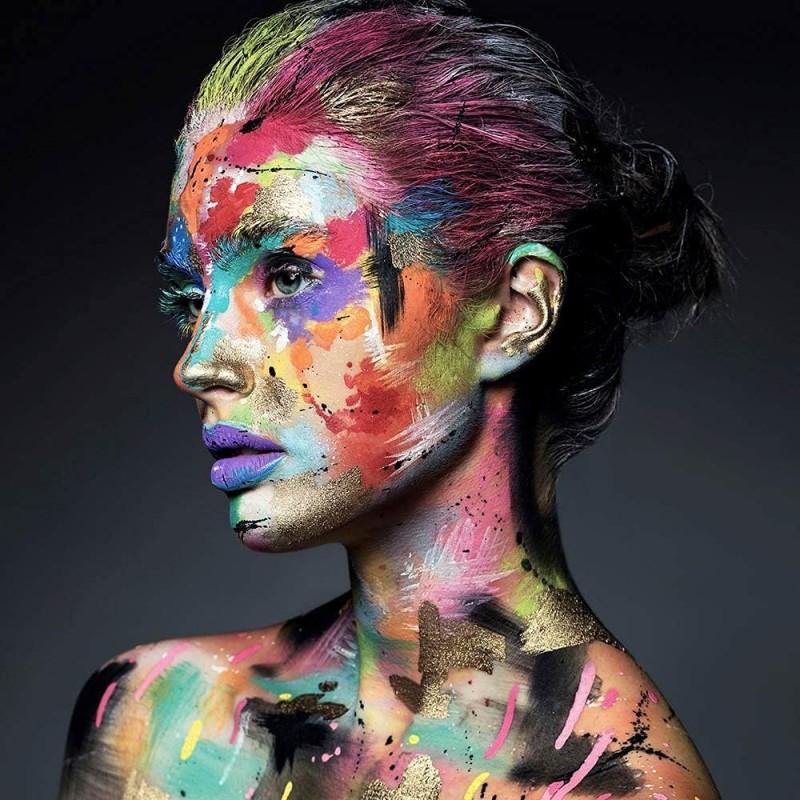 Mehron 메이크업 파라다이스 메이크업 AQ 30 컬러 프로 팔레트(그루얼티프리)