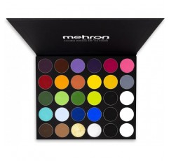 Mehron 메이크업 파라다이스 메이크업 AQ 30 컬러 프로 팔레트(그루얼티프리)