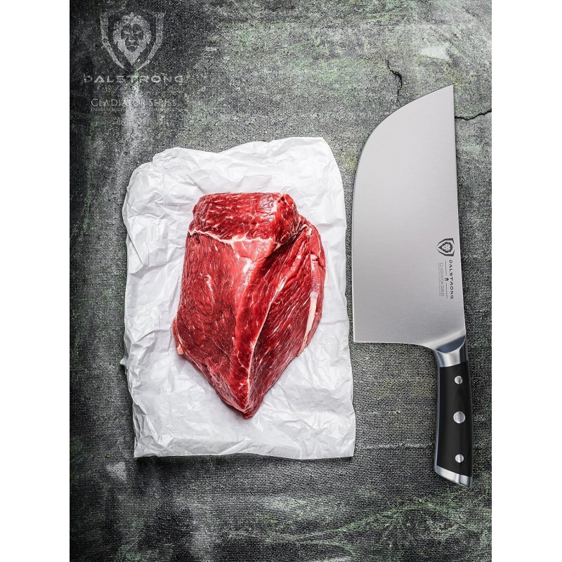달스트롱 고기 식칼 칼 - 9인치- 글래디에이터 시리즈 \'The Ravager\'- 견고한 정육점 주방 칼