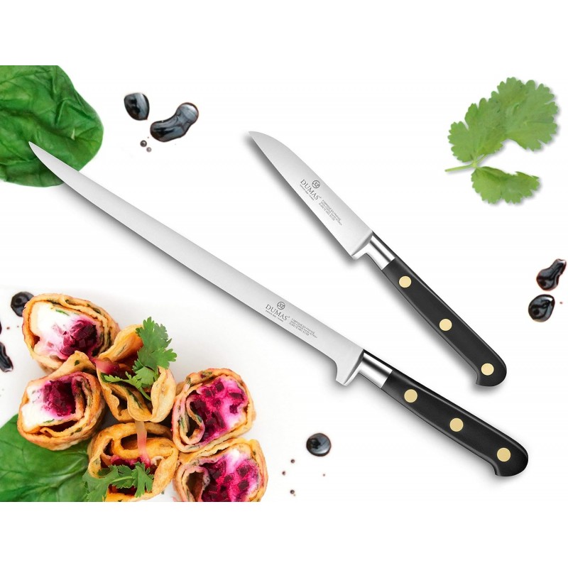 32 두마스- 4.75인치 프렌치 톱니 프랑스산 Rousselon Dumas Sabatier