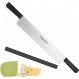 BOLEXINO 샤퀴테리용 16인치 더블 핸들 치즈 나이프, 케이크, 야채, 비누 등