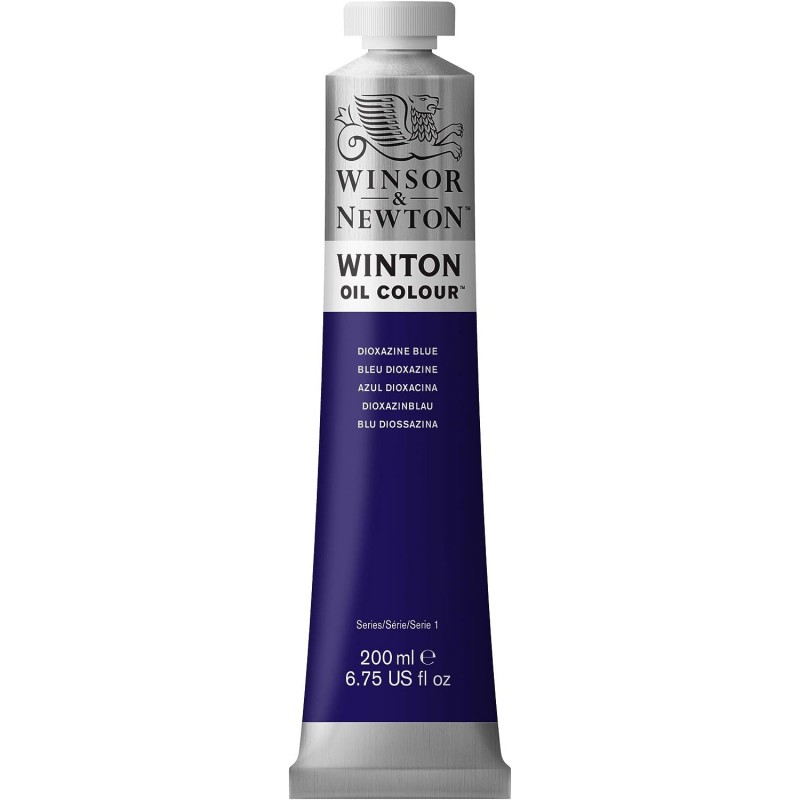 Winsor & Newton Winton 오일 컬러, 200ml(6.75-oz) 튜브, 디옥사진 블루