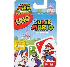 Mattel Games UNO 슈퍼 마리오 애니메이션 캐릭터 테마  카드 게임