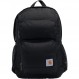 Carhartt 28L 이중 칸막이 백팩, 블랙