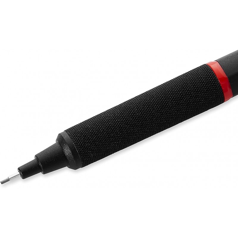 rOtring Rapid Pro 샤프 펜슬, HB 0.7mm, 매트 블랙 풀메탈 배럴