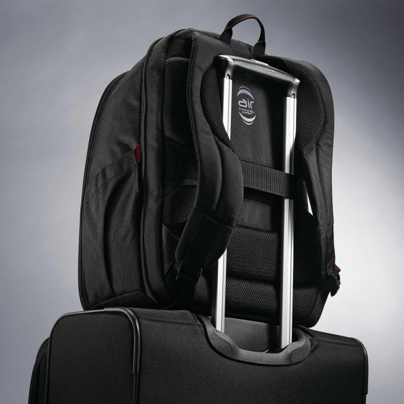 Samsonite Xenon 3.0 체크포인트 프렌들리 백팩, 블랙, 라지