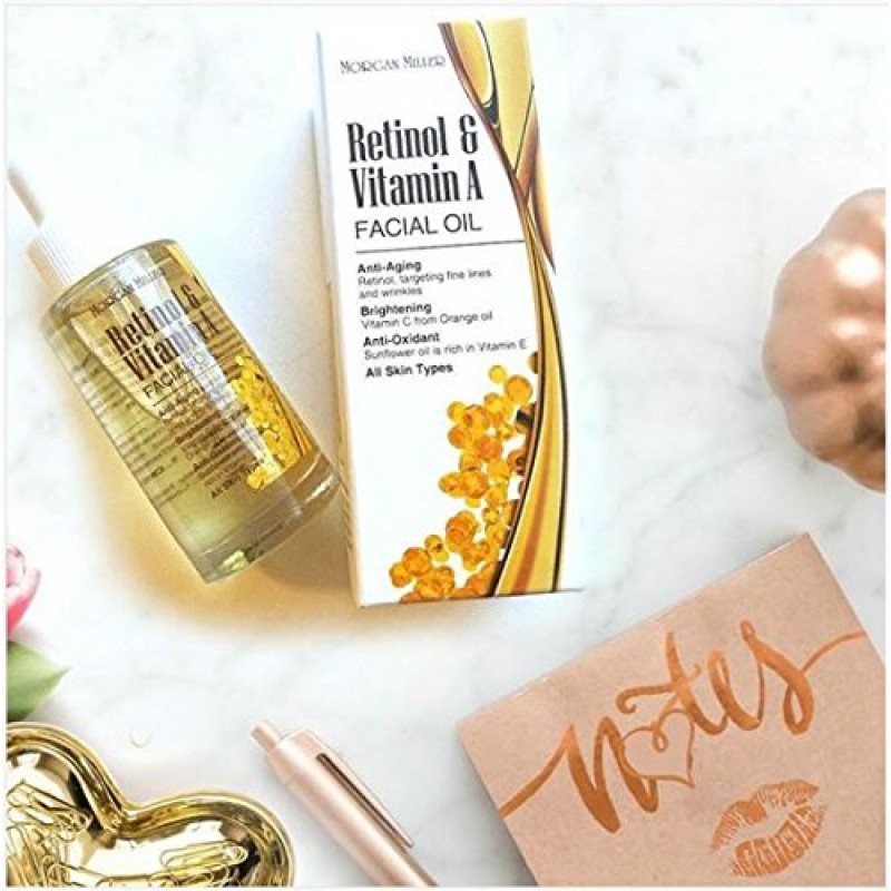 Morgan Miller 레티놀 & 비타민 A 페이셜 오일, 1.01 FL OZ