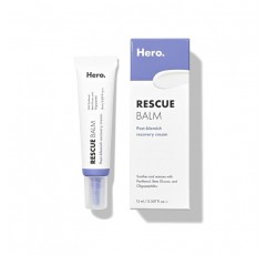 Hero Cosmetics 레스큐 밤 포스트 블레미쉬 영양 공급 수딩 비건 크림 15ml