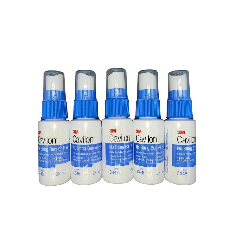 3M Cavilon 노 스팅 배리어 필름 스프레이 28ml, 5개 팩