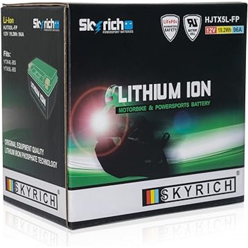 Skyrich 스카이리치 리튬이온 스타터 배터리 HJTX5L-FP