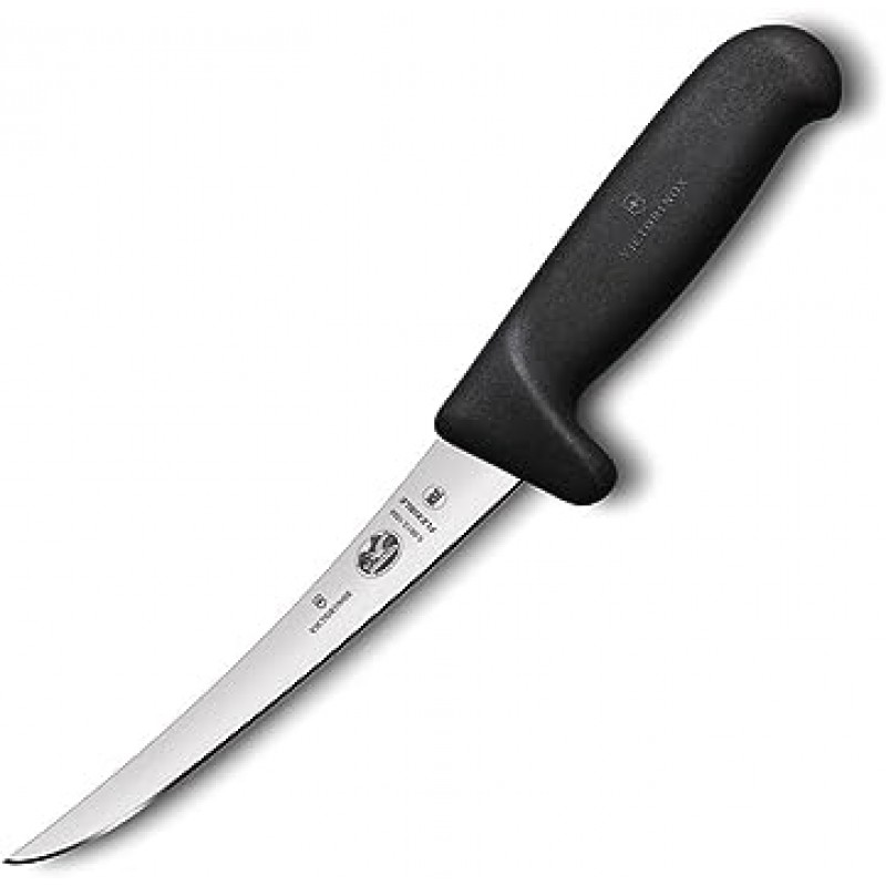 Victorinox Fibrox 안전 그립 유연한 본딩 나이프 15cm 블랙