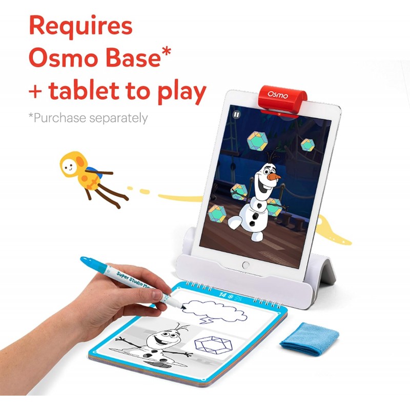 Osmo - Super Studio Disney 겨울왕국 2 그림 배우기 - iPad 또는 Fire Tablet 교육 학습 게임용