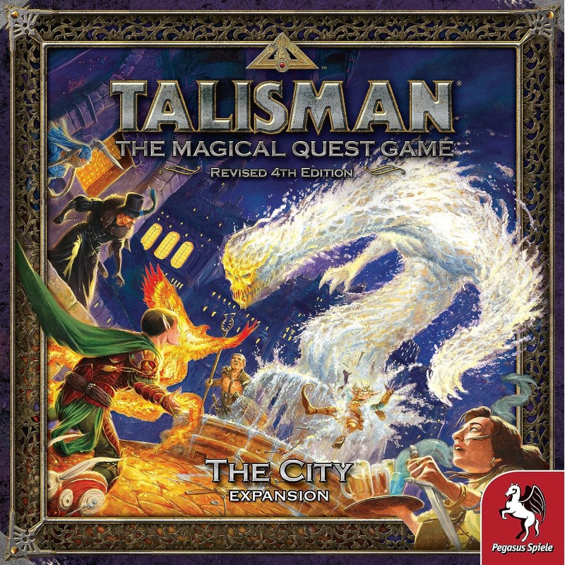 Pegasus Spiele Talisman: 12년 동안 출시된 시티 보드 게임 블루