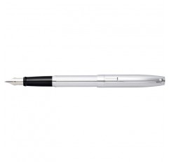 SHEAFFER Sagaris N0948140 만년필, F, 파인 포인트, 크롬