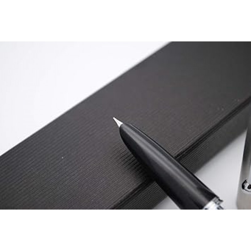 JINHAO 51A 만년필, 나무 펜, 스틸 캡, 복숭아 나무, EF 유형 특급 0.01인치(0.38mm)