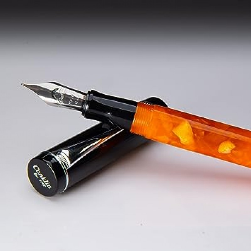 Conklin Duragraph 만년필 - 극세 펜촉 만년필 오렌지 나이츠 (CK71370: CK71377)