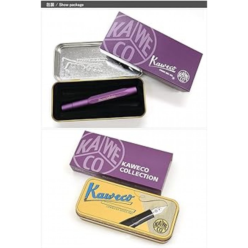 Kaweco 10002128 Vibrandt Violet, 이중 용도, 중간 포인트 M