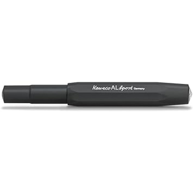 Kaweco AL Sport 만년필 블랙 펜촉: EF(극세)