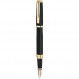 Waterman – Exception : Ideal 블랙 GT fountain-pen, 골드 트림, 솔리드 골드 18 kt Medium 펜촉.