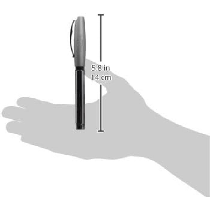 Faber - Castell Basic 148502 Fountain 펜메탈 광택 EF 실버